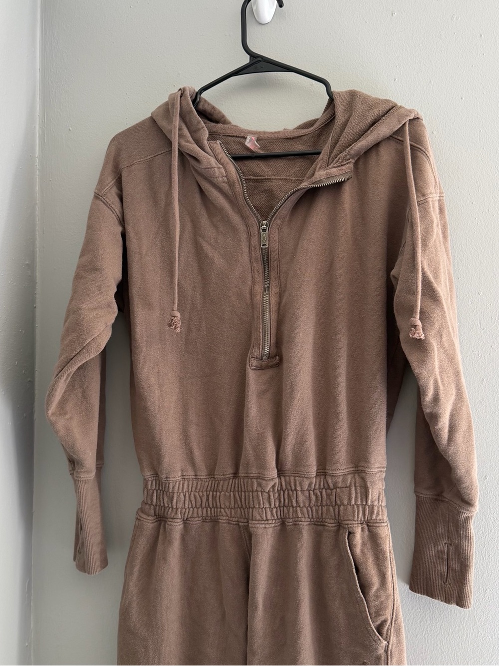 Free People Hooded Training Day Jumpsuit - Picture 2 of 7